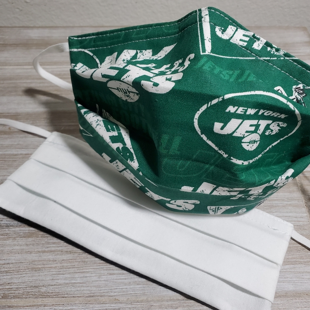 NY Jets face mask